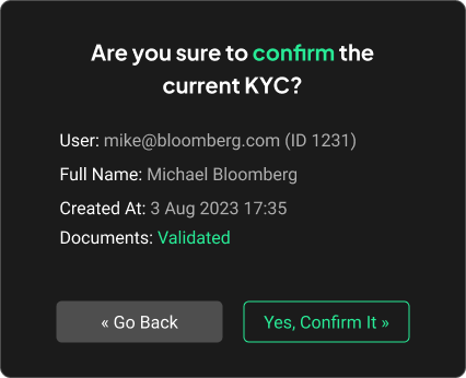 Challenge Passed Popup